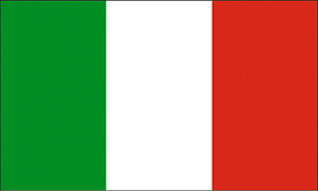 Teamfoto für Italy