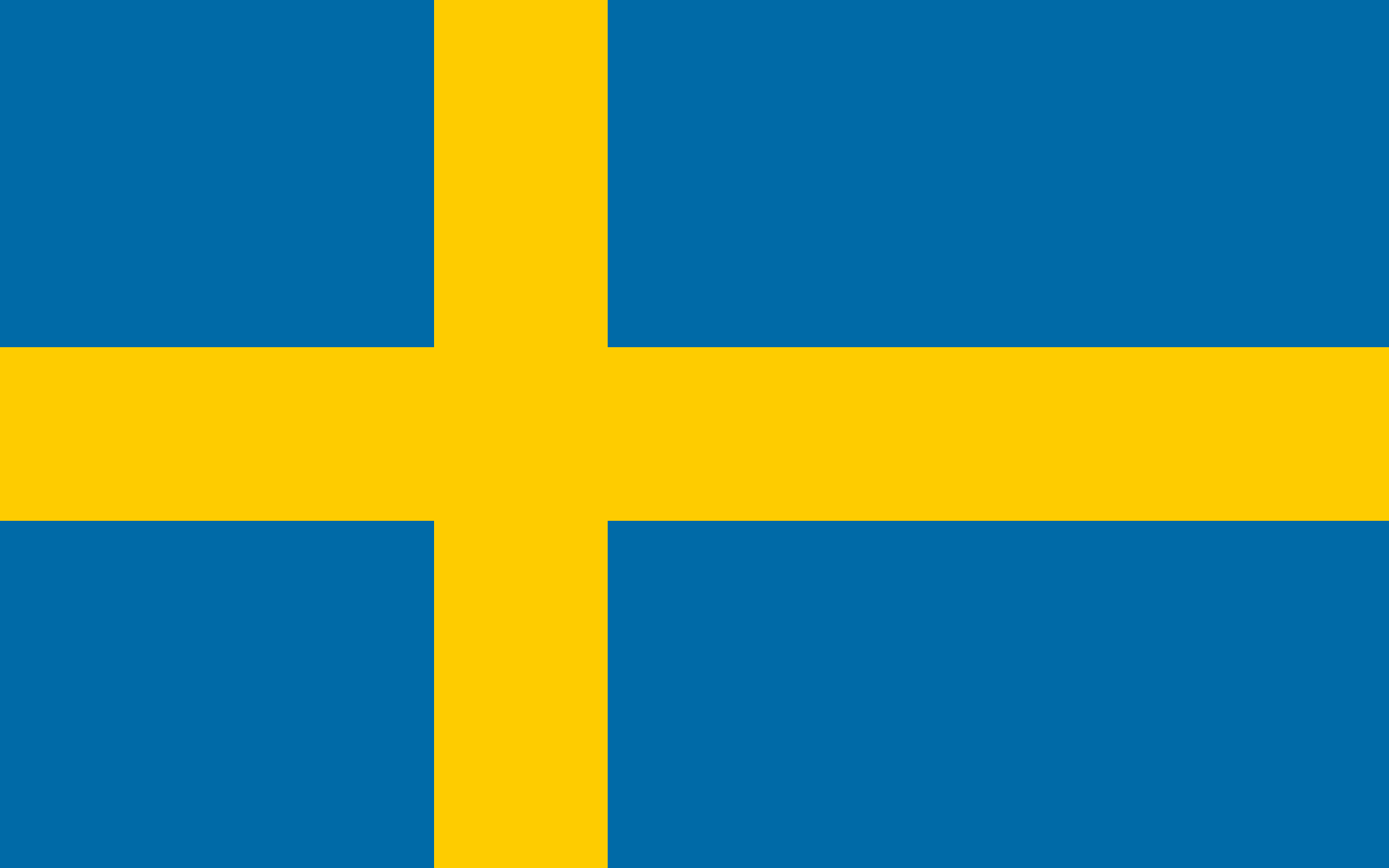 Teamfoto für Schweden